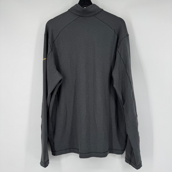 NEW Nike Mens Super Bowl NFL Dri-Fit Quarter Zip Pullover Gray 743515-060 XL NWT - Picture 3 of 10